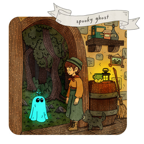 Spooky ghost